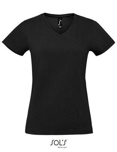 SOL-02941-Womens Imperial V-Neck T-Shirt