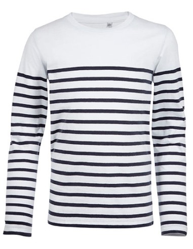 SOL-03101-Kids Long Sleeve Striped T-Shirt Matelot