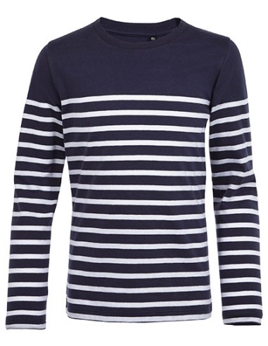 SOL-03101-Kids Long Sleeve Striped T-Shirt Matelot