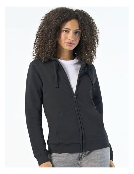 SOL-03106-Womens Zip Hoodie Spike