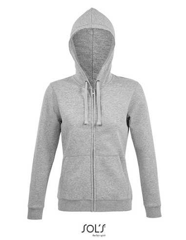 SOL-03106-Womens Zip Hoodie Spike
