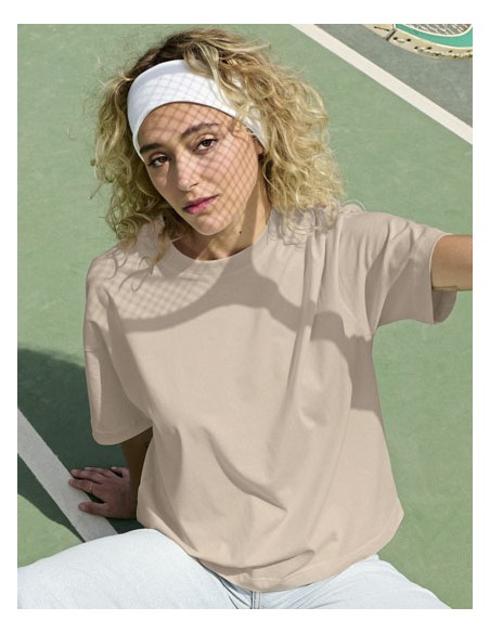 SOL-03807-Womens Boxy Oversized T-Shirt