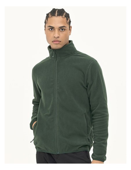 SOL-03823-Mens Factor Zipped Fleece Jacket