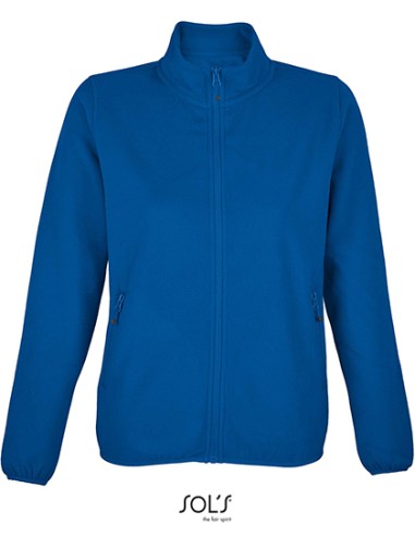 SOL-03824-Womens Factor Zipped Fleece Jacket