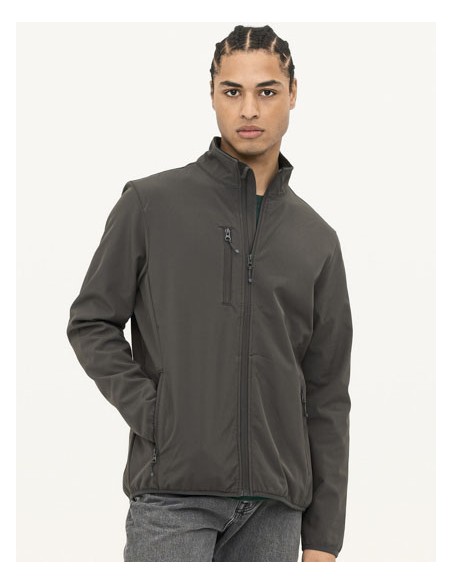 SOL-03827-Mens Falcon Zipped Softshell Jacket