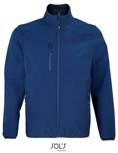 SOL-03827-Mens Falcon Zipped Softshell Jacket