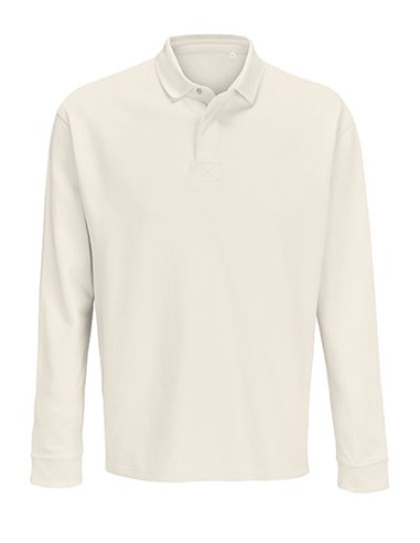SOL-03990-Unisex Polo Collar Sweatshirt Heritage