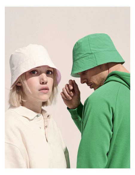 SOL-03999-Unisex Nylon Bucket Hat