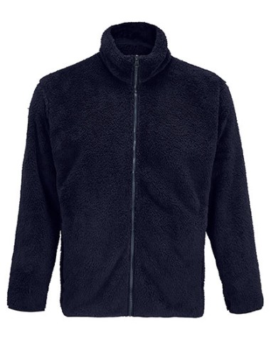 SOL-04022-Unisex Fleece Zip Jacket Finch