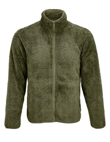 SOL-04022-Unisex Fleece Zip Jacket Finch