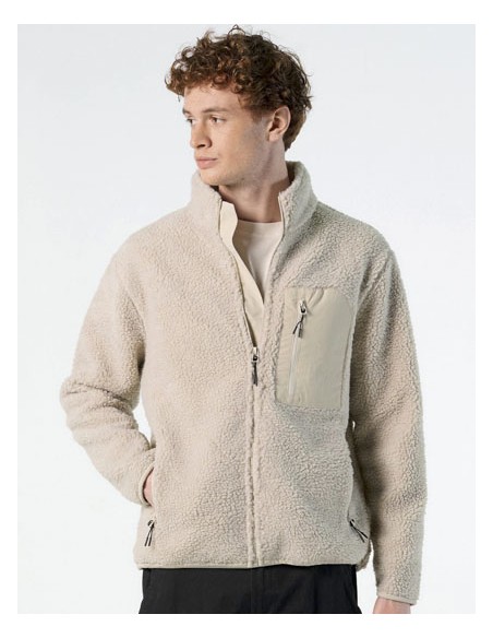 SOL-04042-Unisex Sherpa Jacket Fury