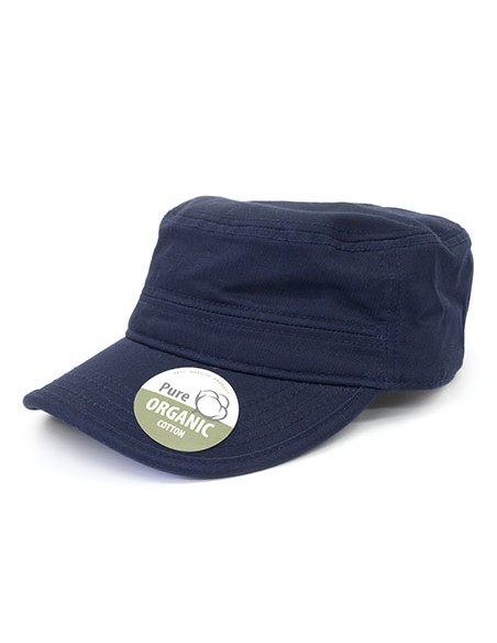 B-BW7018155-Organic Cotton Army Cap Washed