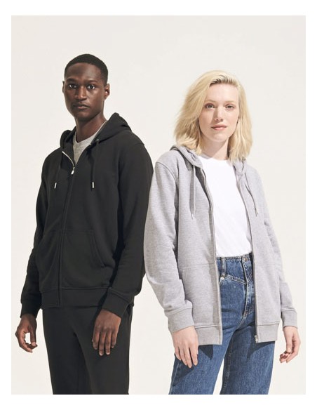 SOL-04237-Unisex Full-Zip Hoodie Calipso