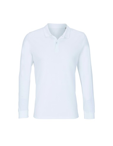 SOL-04241-Unisex Long Sleeve Polo Shirt Planet