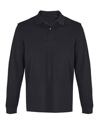 SOL-04441-Unisex Pacific Polo Shirt Longsleeve
