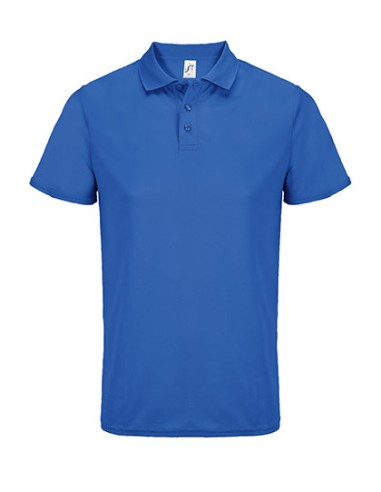 SOL-04442-Unisex Pitcher Sports Polo Shirt