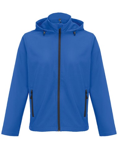 SOL-04447-Mens Race Softshell Hooded Jacket