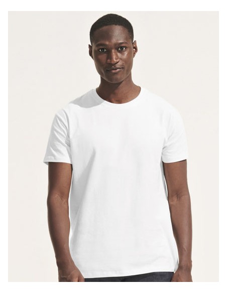 SOL-04728-Unisex Round-neck Tee-Shirt Titan