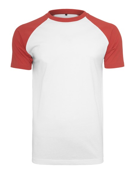 B-BY007-Raglan Contrast Tee