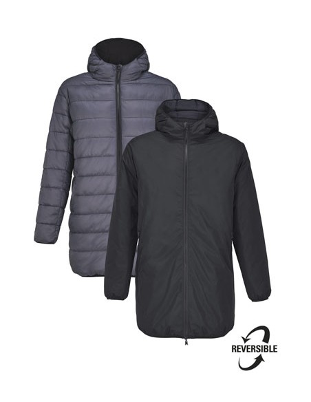SOL-04815-Unisex Reversible Parka Reverse
