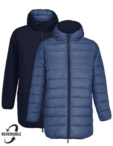 SOL-04815-Unisex Reversible Parka Reverse