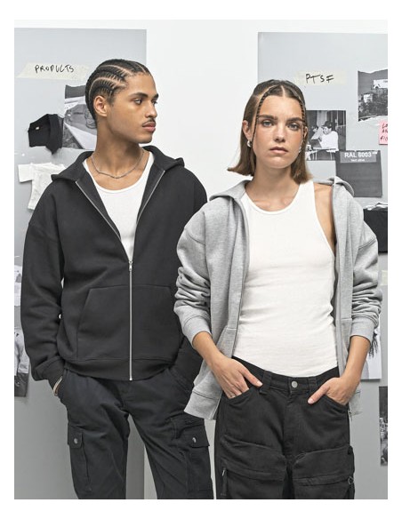 SOL-04818-Unisex Full-Zip Hoodie Jelo