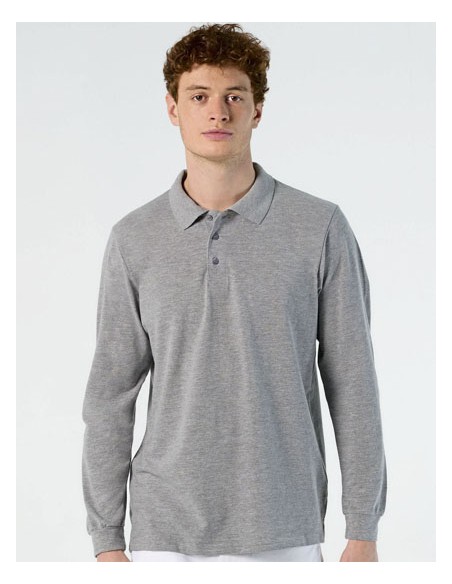 SOL-11328-Long Sleeve Polo Star