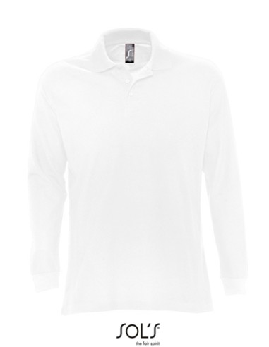 SOL-11328-Long Sleeve Polo Star