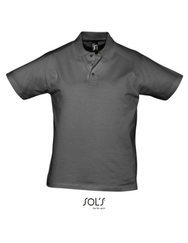 SOL-11377-Mens Jersey Polo Shirt Prescott