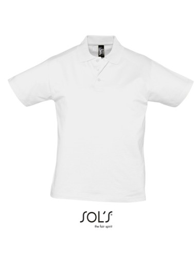 SOL-11377-Mens Jersey Polo Shirt Prescott
