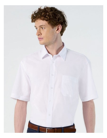 SOL-16050-Popeline-Shirt Bristol Short Sleeve