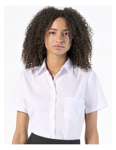 SOL-16070-Popeline-Blouse Escape Short Sleeve