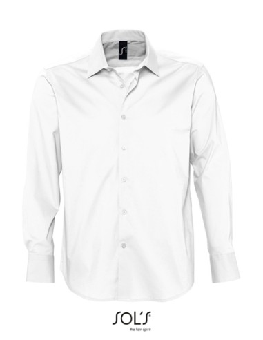 SOL-17000-Mens Stretch-Shirt Brighton Long Sleeve