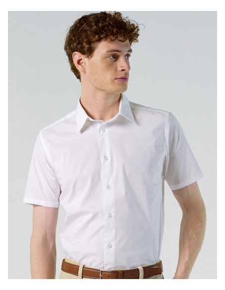 SOL-17030-Mens Stretch-Shirt Broadway Short Sleeve