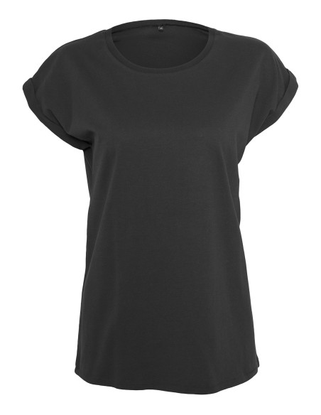B-BY021-Ladies Extended Shoulder Tee