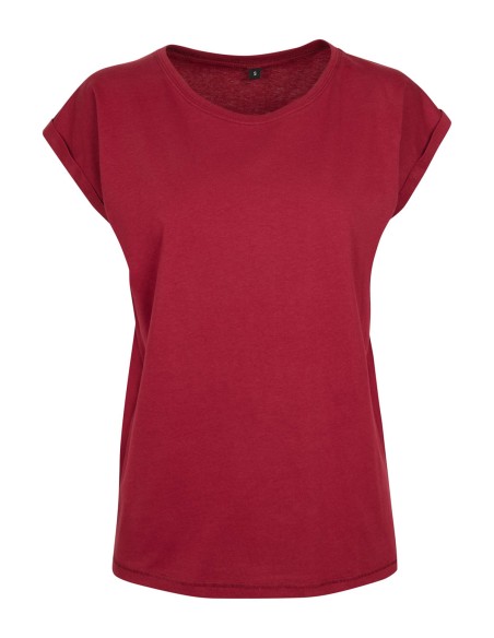B-BY021-Ladies Extended Shoulder Tee
