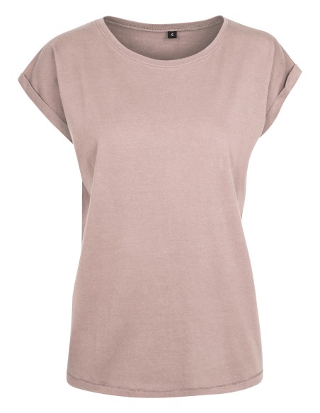 B-BY021-Ladies Extended Shoulder Tee