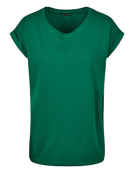 B-BY021-Ladies Extended Shoulder Tee