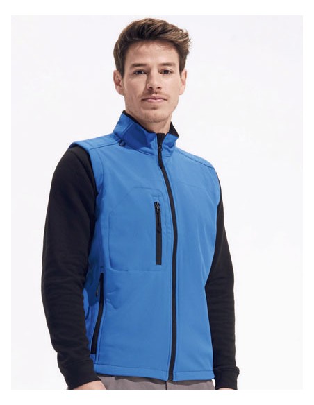 SOL-46601-Mens Sleeveless Softshell Rallye