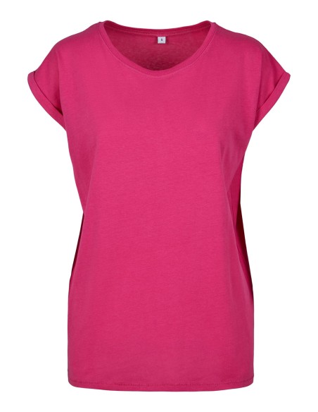 B-BY021-Ladies Extended Shoulder Tee