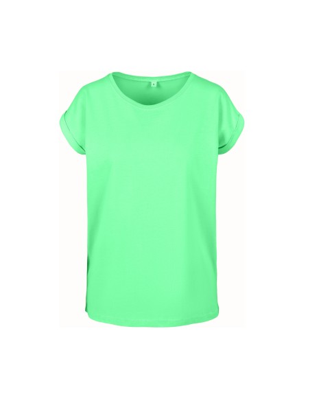 B-BY021-Ladies Extended Shoulder Tee