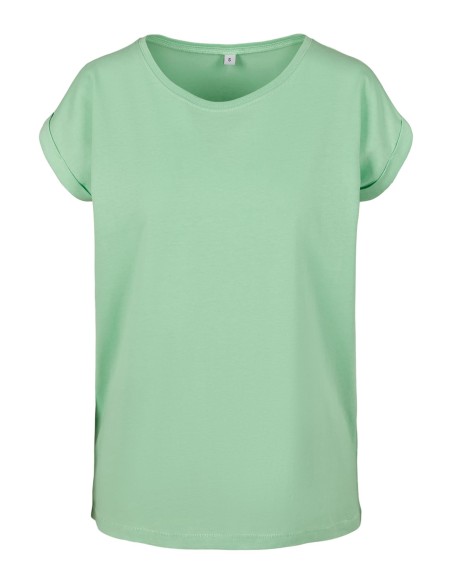 B-BY021-Ladies Extended Shoulder Tee