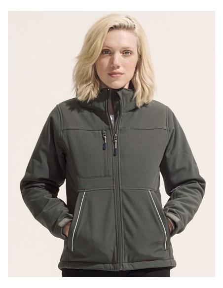 SOL-46804-Womens Rock Padded Softshell