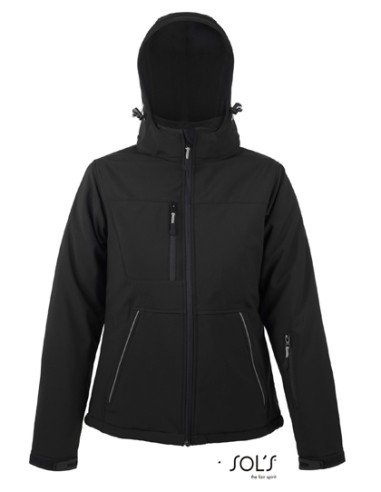 SOL-46804-Womens Rock Padded Softshell