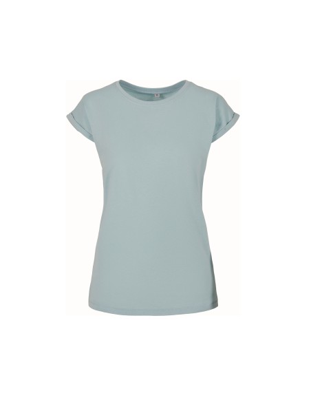 B-BY021-Ladies Extended Shoulder Tee
