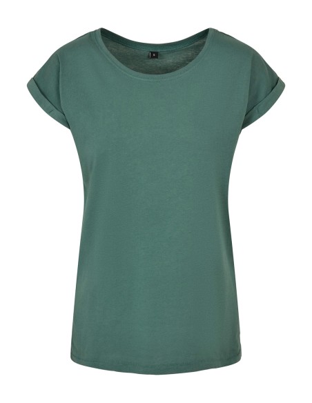 B-BY021-Ladies Extended Shoulder Tee