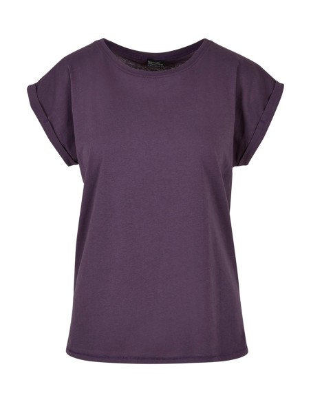 B-BY021-Ladies Extended Shoulder Tee
