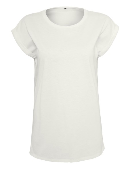 B-BY021-Ladies Extended Shoulder Tee