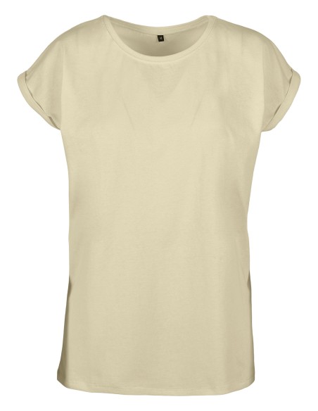B-BY021-Ladies Extended Shoulder Tee