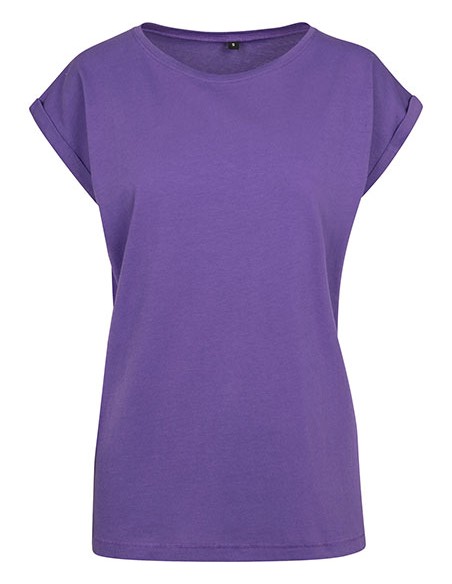 B-BY021-Ladies Extended Shoulder Tee